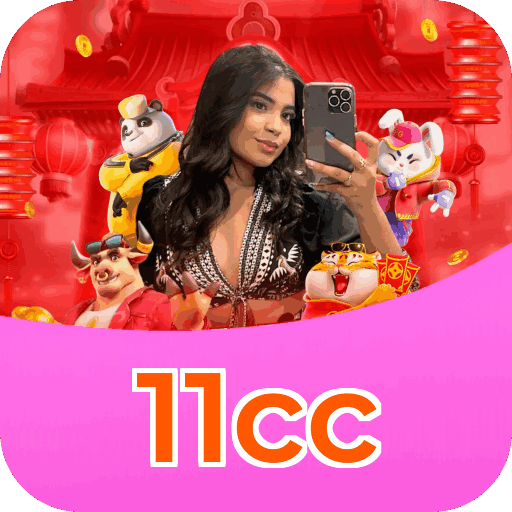 Interface do aplicativo 11cc mostrando jogos disponíveis no iOS e Android